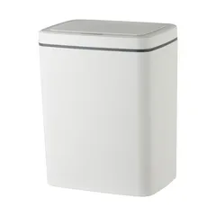 Відро для сміття сенсорне прямокутне Mixxus WAVE-TC0110 White 10 л колір білий (MI7073)