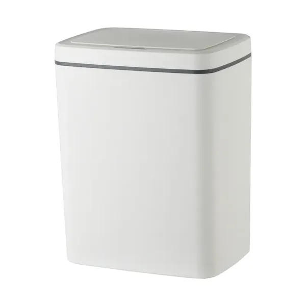 Відро для сміття сенсорне прямокутне Mixxus WAVE-TC0110 White 10 л колір білий (MI7073)