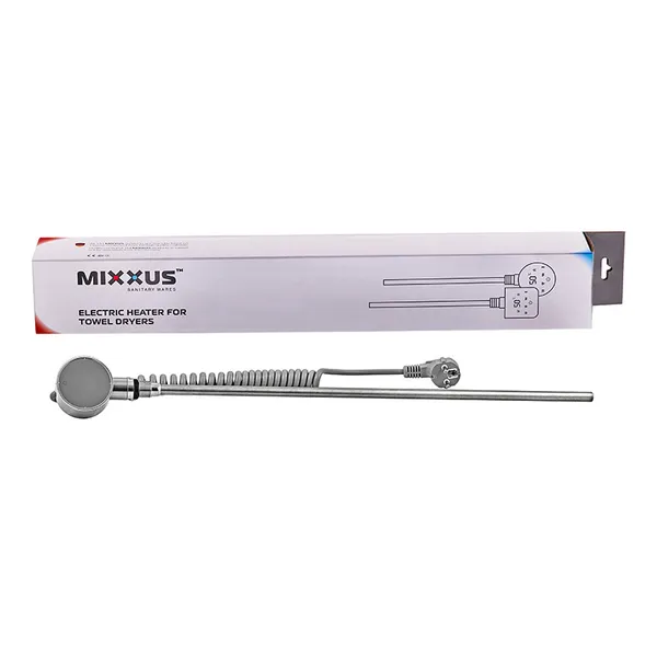 ТЕН електричний Mixxus TEH-0109 CHROME для сушарок рушників 900W (колір хром) (MI6630)