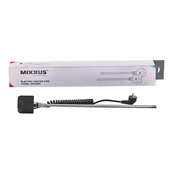 ТЕН електричний Mixxus TEH-0209 BLACK для сушарок рушників 900W (колір чорний) (MI6633)