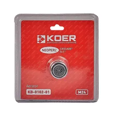 Аератор М-24 Koer KB-0102-01 NEOPERL CASCADE SLC (Колір хром) (AC0636)