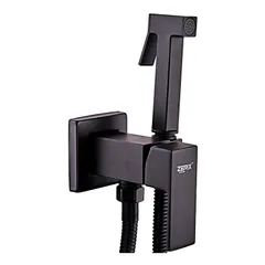 Змішувач для гігієнічного душу Zerix LEB9-123 Black (з лійкою) (кол. чорний) (ZX5572)