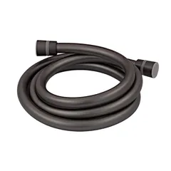 Шланг для душу Zerix Graphite.F03 150 см силіконовий  (колір графіт) (ZX5568)