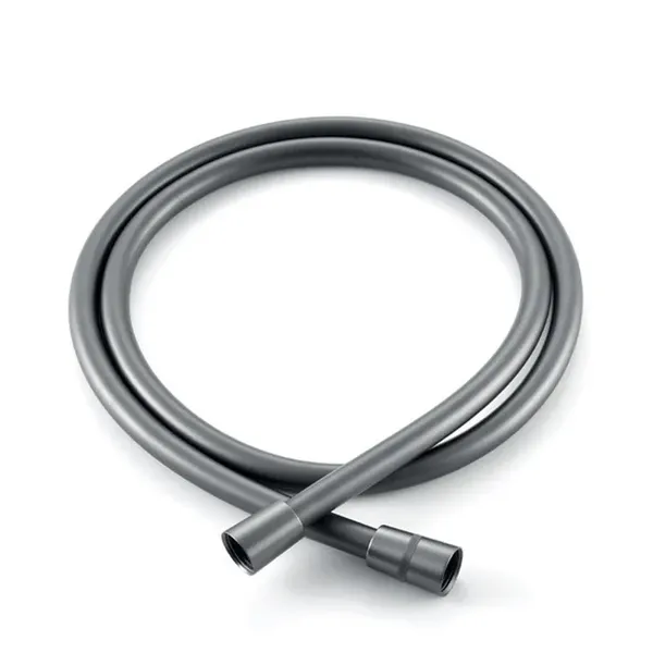 Шланг для душу Koer KB-0804-150-07 (силіконовий 150 см) (Колір графітовий) (KR4811)