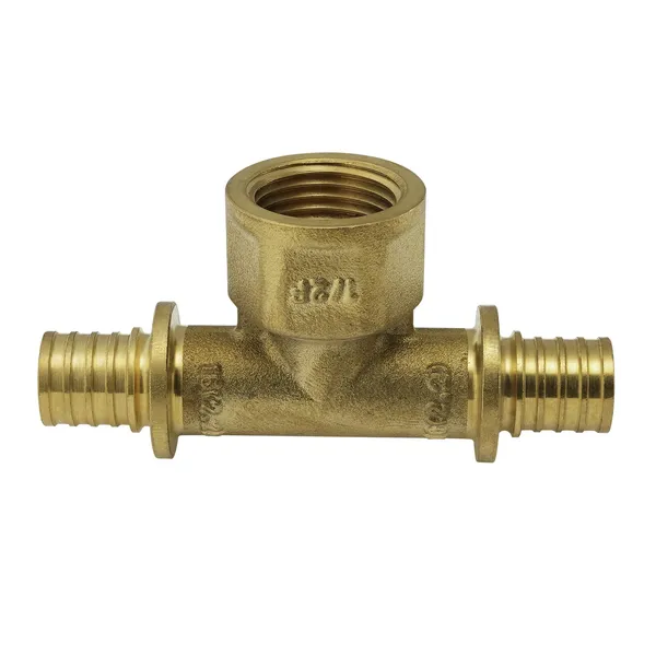 Трійник перехідний з ВР Koer KA.T16-06F-16 - 16(2.2mm) x 1/2"F x 16(2.2mm) (KR4894)