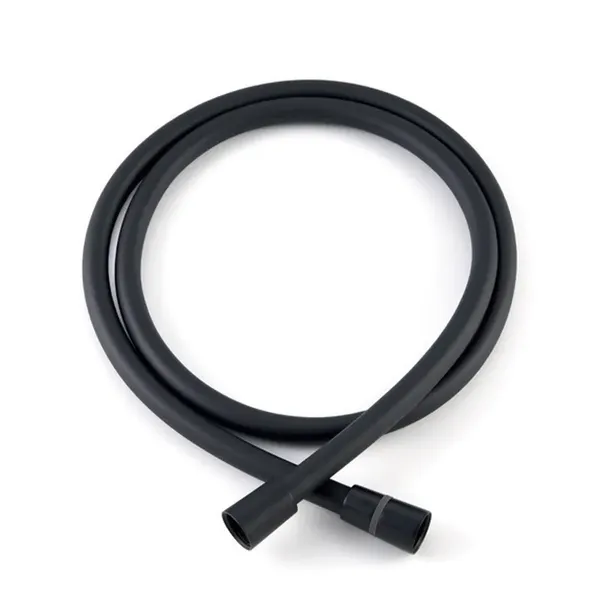 Шланг для душу Koer KB-0804-150-05 (силіконовий 150 см) (Колір чорний) (KR4810)