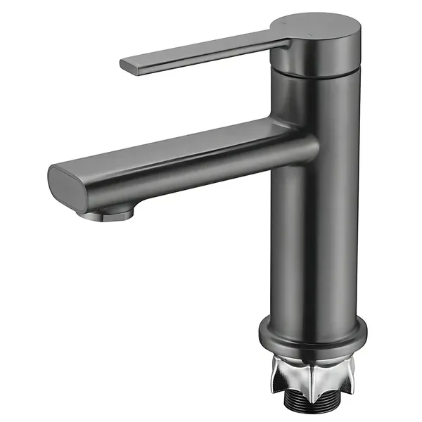 Змішувач для умивальника Mixxus Lord 001 Nut Graphite (Колір графіт) (MI7137)