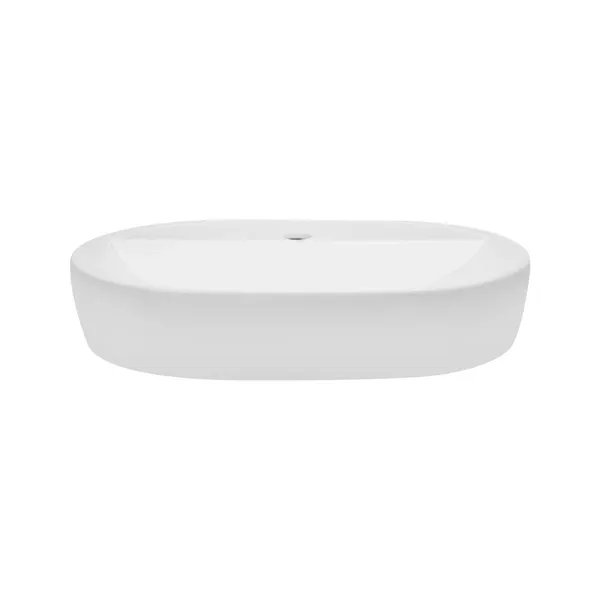 Раковина накладна Mixxus Premium ELLIPSE-0204 600х380х115mm з отвором під змішувач (MP6679)