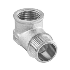 Кут Nolf NFC.L10FM-N-1'' MF нікельований (NF3107)