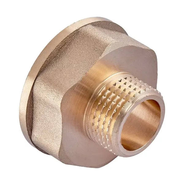 Перехідник Koer KF.A0608.WN - 3/4"x1/2" без нікелю (MX1522)