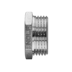 Футорка Nolf NFC.F0610-N-1"Mx1/2"F нікельована (NF3124)