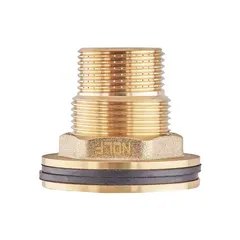 Врізка в бак з контргайкою Nolf NFC.450-06 - 1/2" латунна (NF3239)
