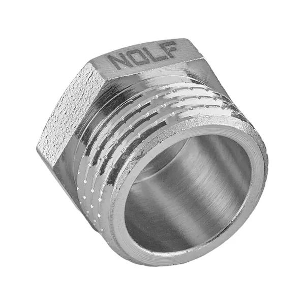 Заглушка Nolf NFC.P06M-N-1/2" M нікельована (NF3066)