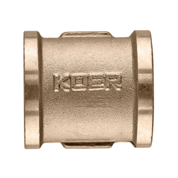 Муфта Koer KF.C08.WN - 3/4" без нікелю (MX1492)