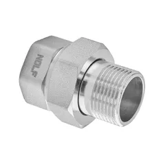 Згін американка Nolf NFC.511-08 - 3/4" прямий нікельований (NF3231)