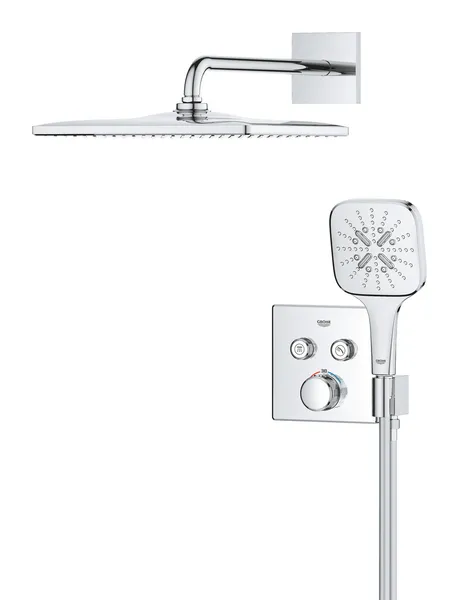 Душова система прихованого монтажу з термостатом Grohe Grohtherm SmartControl (34865000)
