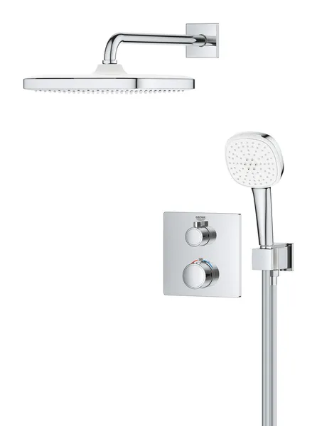 Душова система прихованого монтажу з термостатом Grohe Grohtherm (34871000)