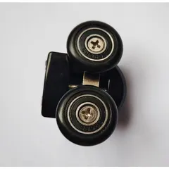 Ролики для душових кабін подвійні колеса MIXXUS PREMIUM ROLLERS SCP01-1 BLACK верхні (23mm для DIVERSE SC01,SC02,SD01) (MI7163)