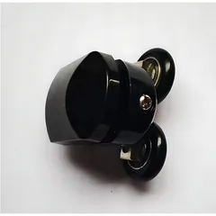 Ролики для душових кабін подвійні колеса MIXXUS PREMIUM ROLLERS SCP01-1 BLACK верхні (23mm для DIVERSE SC01,SC02,SD01) (MI7163)