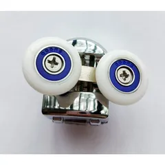 Ролики для душових кабін подвійні колеса MIXXUS PREMIUM ROLLERS SCP05-1 CHROME верхні (25mm для DIVERSE SC03) (MI8167)