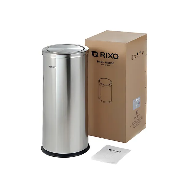 Відро для сміття Rixo Solido WB030S з поворотною кришкою (WB030S)