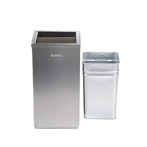Кошик для сміття Rixo Solido WB056SL з поворотною кришкою (WB056SL)