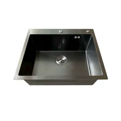 Мийка Mixxus MH5843 Micro Decor Graphite (3.0/0.8) з нерж. сталі (колір графіт) (MI8217)