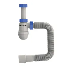 Сифон для умивальника Mixxus SU-04-A 1 1/4"x32 без випуску 32*40/50 (MI8181)