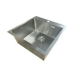 Мийка Mixxus MH5050 Micro Decor SS Color (3.0/0.8) з нерж. сталі (колір нержавійка) (MI8212)