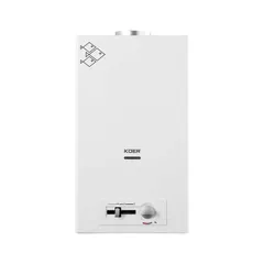 Газова колонка KOER KWH.G0410 WHITE димохідна з п'єзорозпалом 10 л/хв (колір білий) (KR5663)