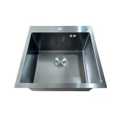 Мийка Mixxus MH5050 Micro Decor Graphite (3.0/0.8) з нерж. сталі (колір графіт) (MI8213)