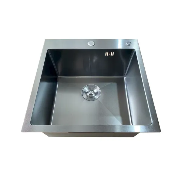 Мийка Mixxus MH5050 Micro Decor Graphite (3.0/0.8) з нерж. сталі (колір графіт) (MI8213)