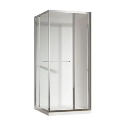 Душова кабіна без піддону Koer SR SC09-90x90x200-L-TR-01 прозоре скло Easy Clean 6мм Хром (KR5683)