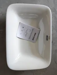 Раковина врізна на стільницю Mixxus Premium STYLE-1601 590х420х180mm з переливом (MP6570)