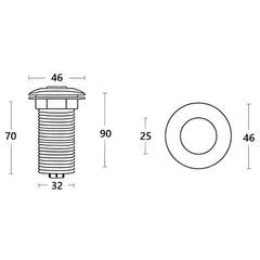 Подрібнювач харчових відходів Koer FWD-01-1 - Powerful (750Вт, індукційний двигун) (KR4912)