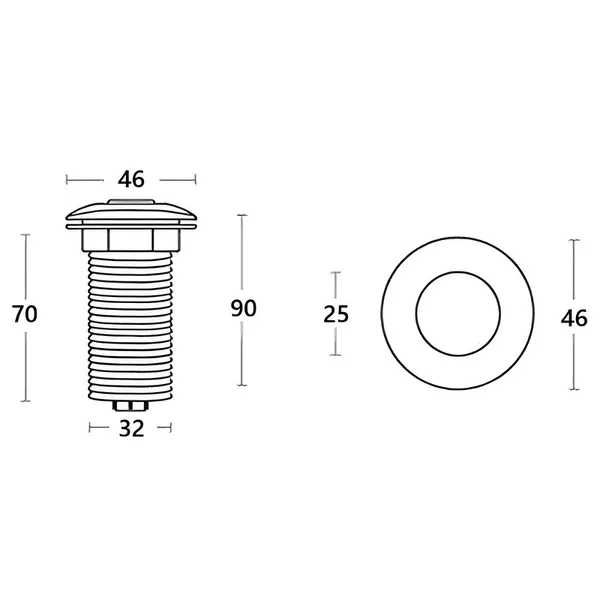Подрібнювач харчових відходів Mixxus GD-02-0,75 (560Вт) (MX1569)