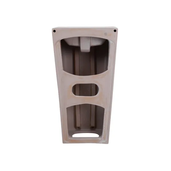 Раковина моноблок Mixxus STYLE-1101 з отвором під змішувач та переливом 440х380х830mm (MI6696)