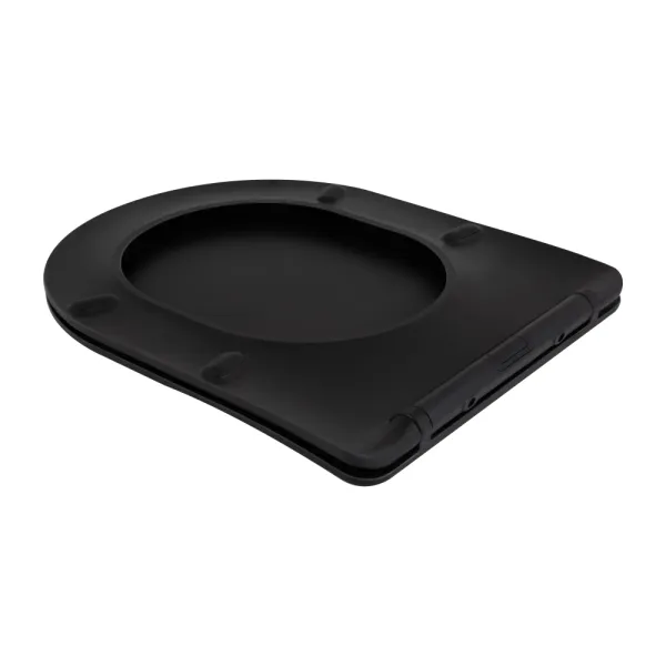 Унітаз підвісний Mixxus Premium Ellipse-0303-R Black 520x365x360mm, система змиву RIMLESS (MP6464)