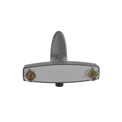 Змішувач для душової кабіни Plamix CEZAR-003 SET Graphite, зі шлангом, лійкою та кронштейном (PM0689)
