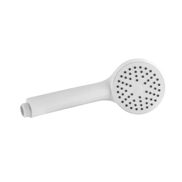 Змішувач для душової кабіни Plamix Cezar-003 SET White (з шлангом, лійкою та кронштейном) (PM0665)