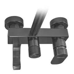 Душова колона зі змішувачем з алюмінію Armata BCG-009-J GRAPHITE, 3 режими (CH6561)