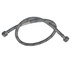 Гнучкий шланг для підключення води Гайка 1/2'' - Гайка 1/2'' (120 см) ZERIX (ZX1555)