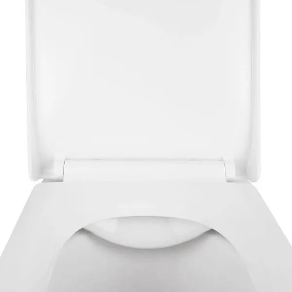 Унітаз підвісний Mixxus Premium Quadro-0301-R 490x340x360mm, система змиву Rimless (MP6452)
