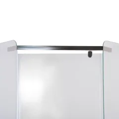 Душова кабіна з низьким піддоном Mixxus LINES SCT01-90x90x198-TR CHROME прозоре скло 6мм (MI6913)