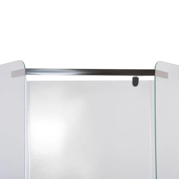 Душова кабіна з низьким піддоном Mixxus LINES SCT01-90x90x198-TR CHROME прозоре скло 6мм (MI6913)