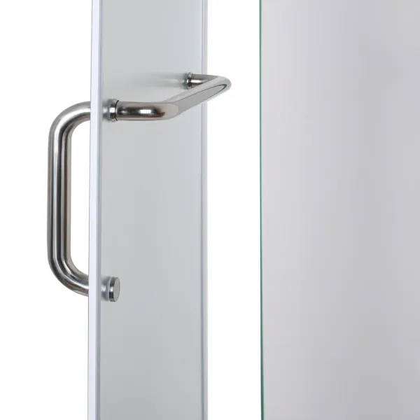 Душова кабіна з низьким піддоном Mixxus LINES SCT01-90x90x198-TR CHROME прозоре скло 6мм (MI6913)