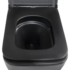 Унітаз підвісний Mixxus Premium DIVERSE-0301-T1 BLACK 530х365х373mm, система змиву TORNADO 1.0 (MP6600)