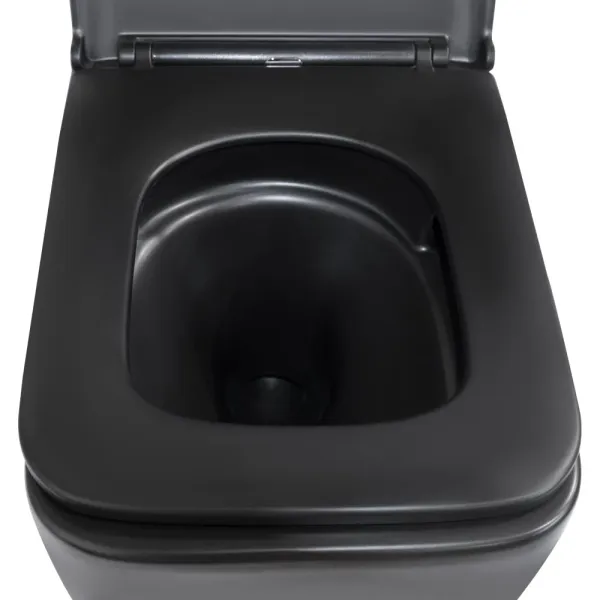 Унітаз підвісний Mixxus Premium DIVERSE-0301-T1 BLACK 530х365х373mm, система змиву TORNADO 1.0 (MP6600)