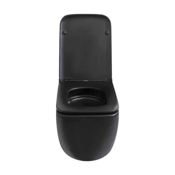 Унітаз підвісний Mixxus Premium DIVERSE-0301-T1 BLACK 530х365х373mm, система змиву TORNADO 1.0 (MP6600)