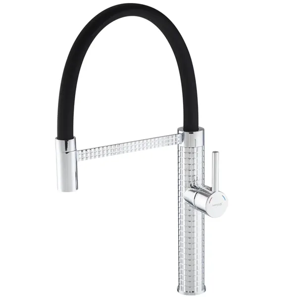 Змішувач для кухні Mixxus Premium Oliwer 017 REFL.BLACK (MI6965)